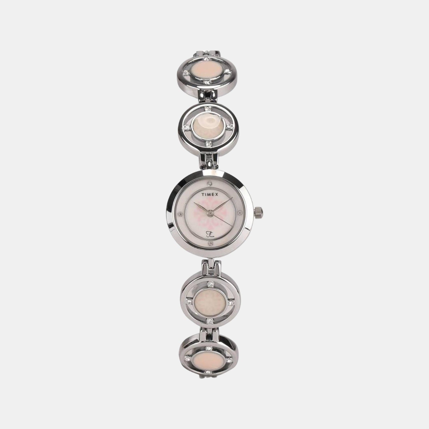 Timex Round Pink Analog watch