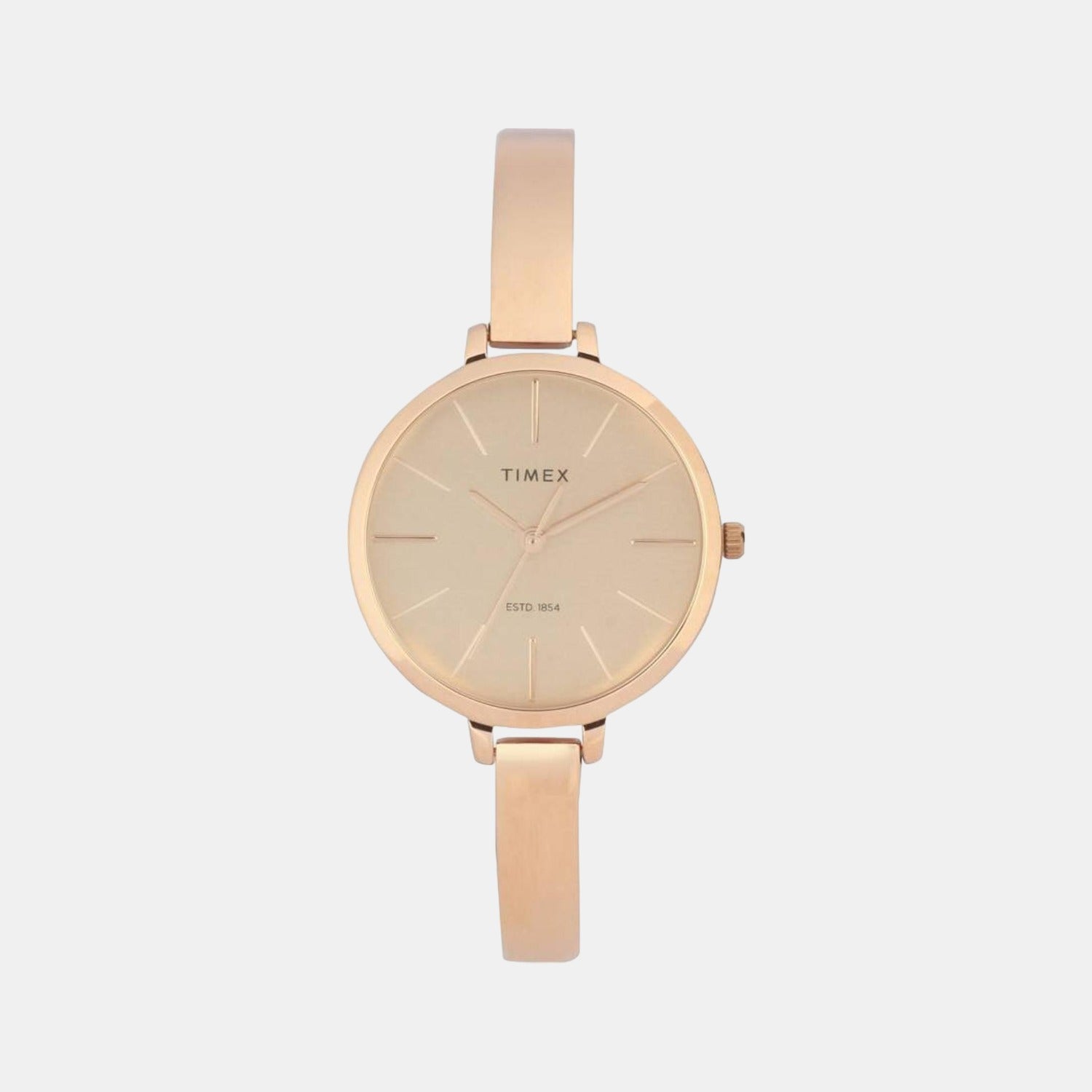 Timex Round Rose Gold Analog watch