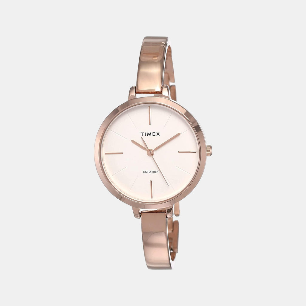 Timex Round Beige Analog watch