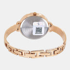 Timex Women Round Beige watch