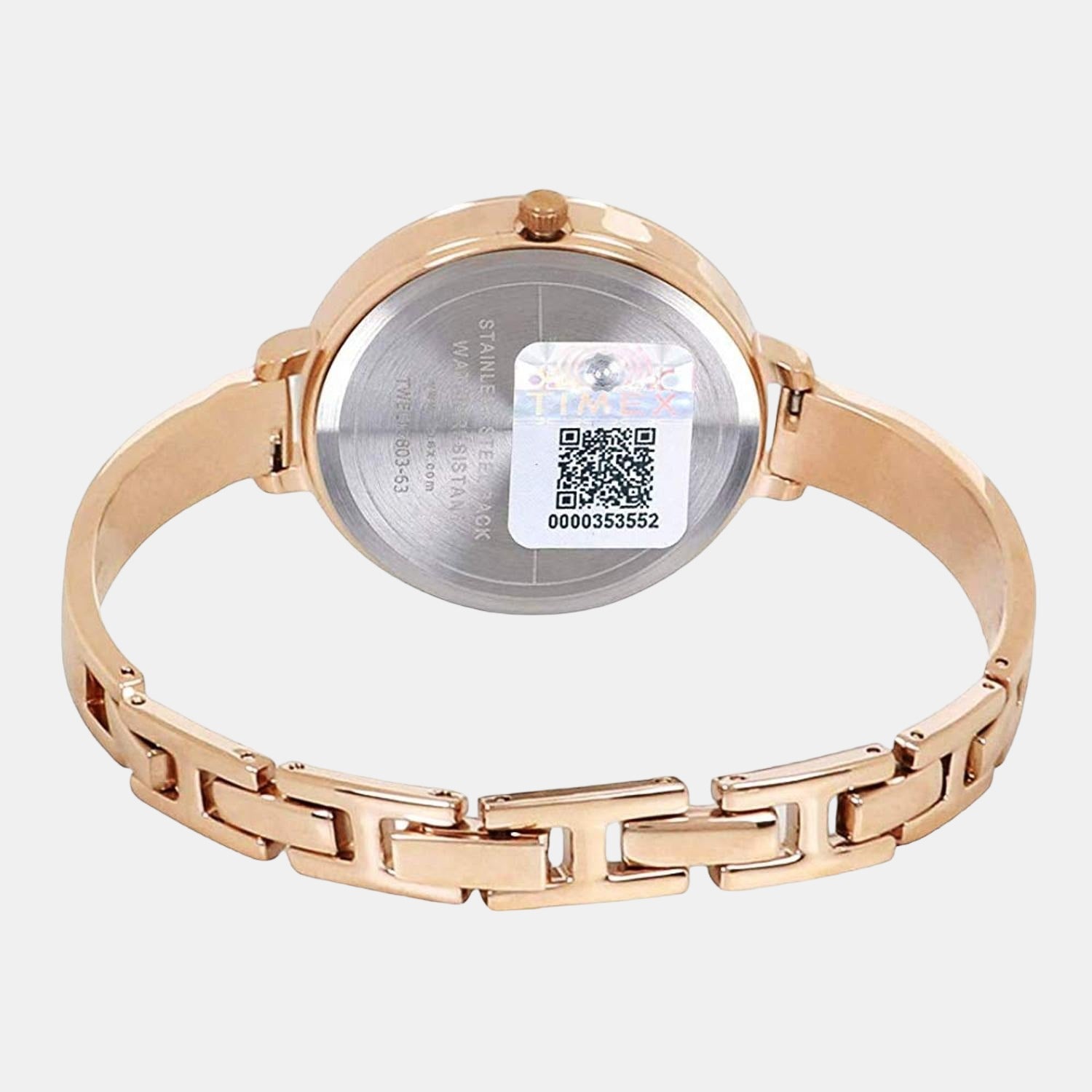 Timex Women Round Beige watch