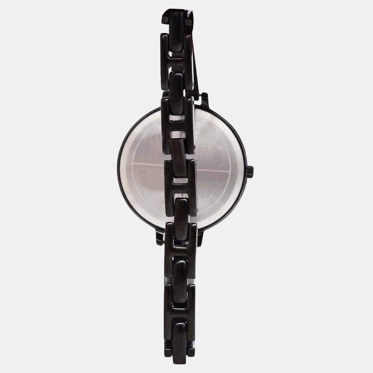 timex-brass-black-analog-female-watch-twel12815