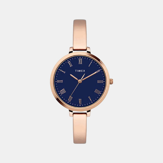 Female Blue Analog Stainless Steel Watch TWEL12816