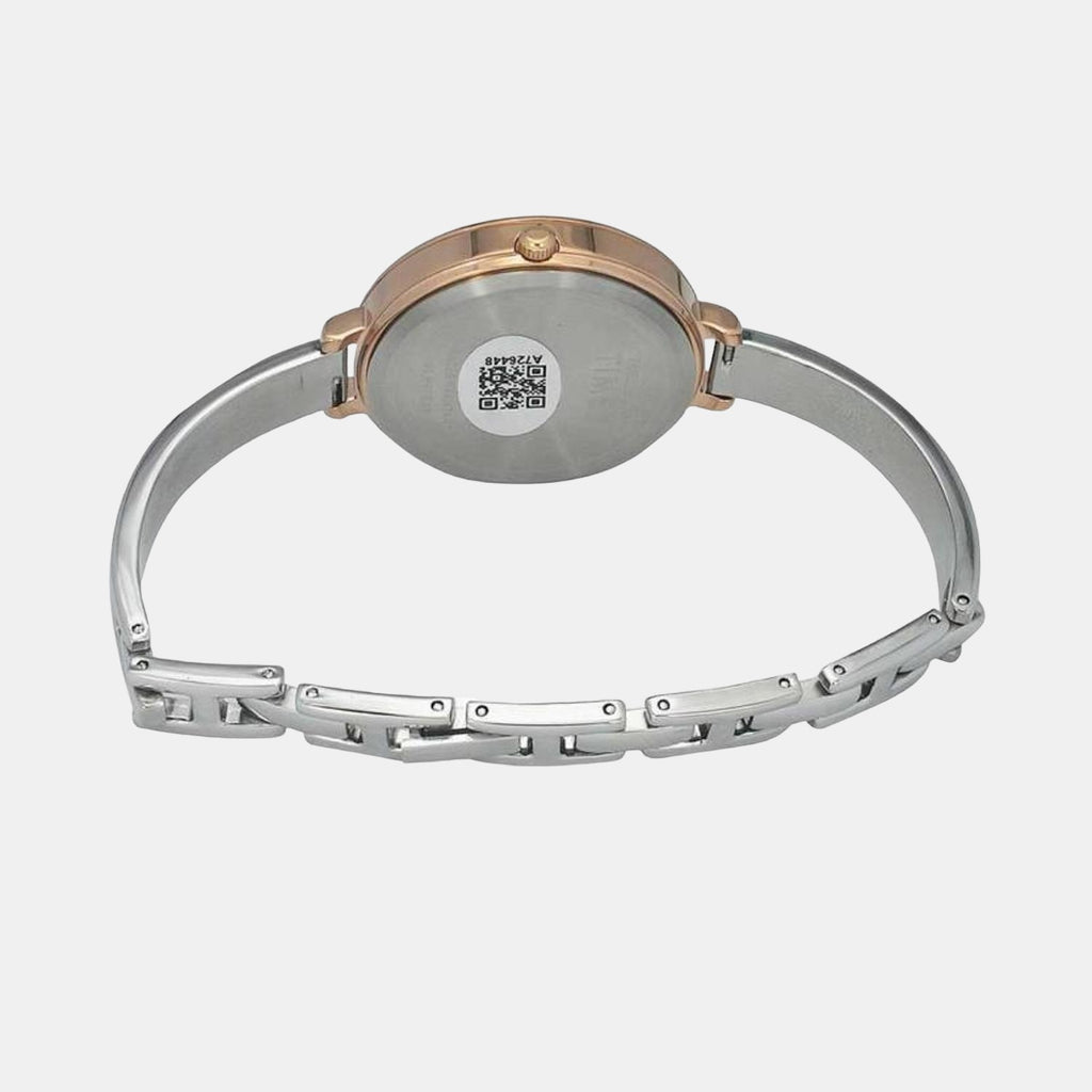 Timex Women Round Silver watch