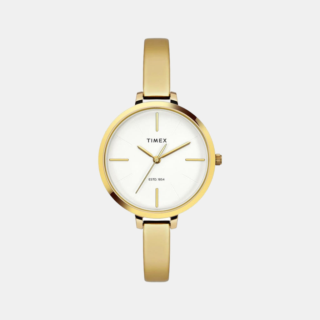 Timex Round White Analog watch