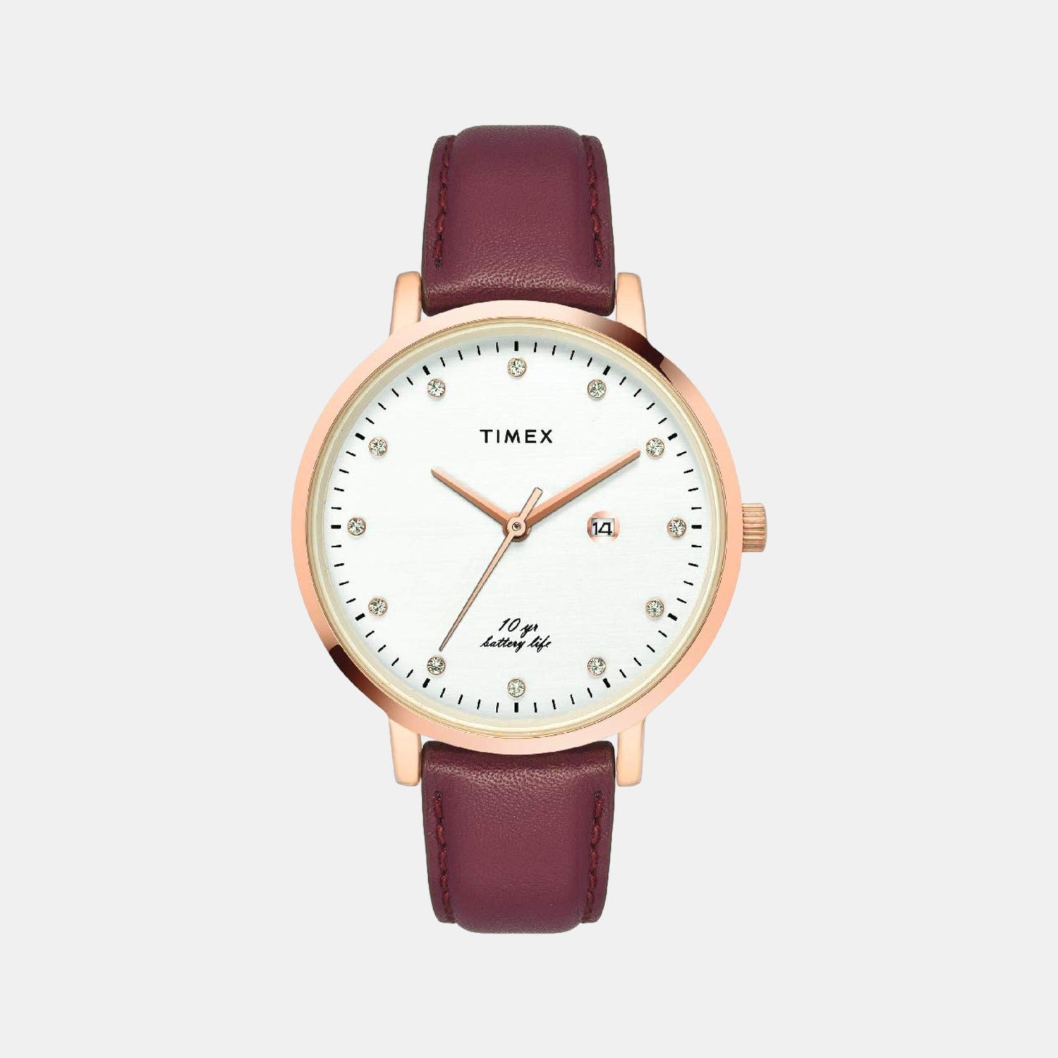Timex Round Silver Analog watch