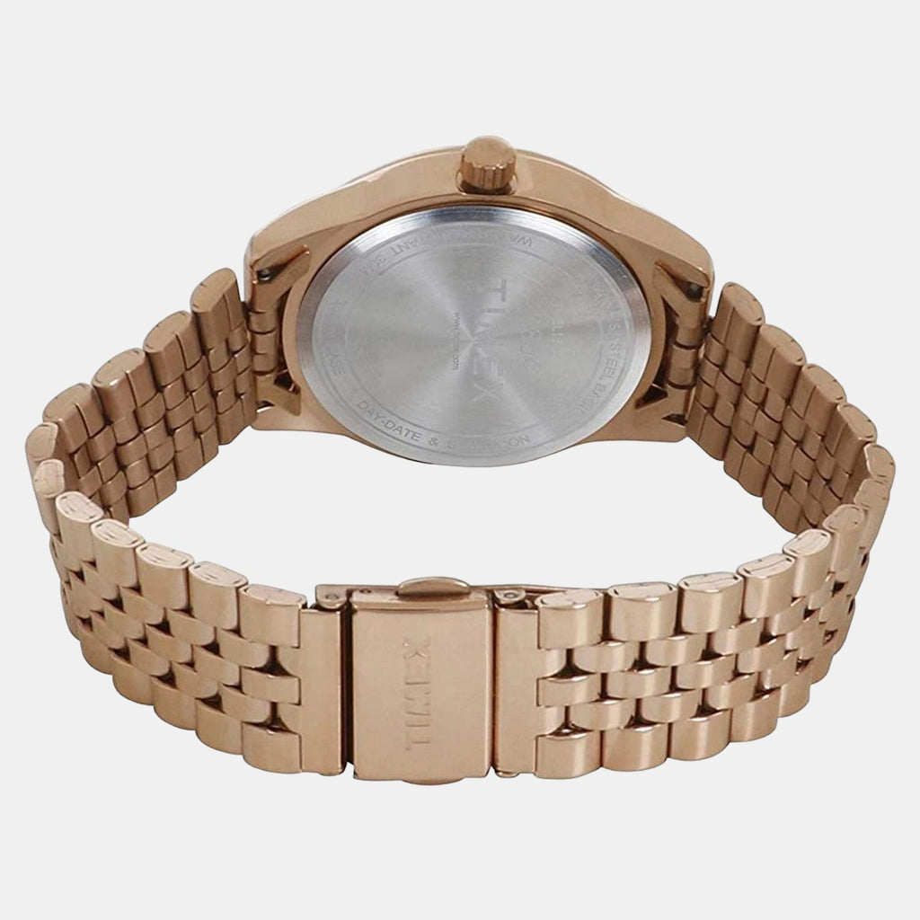 Timex Women Round Silver watch