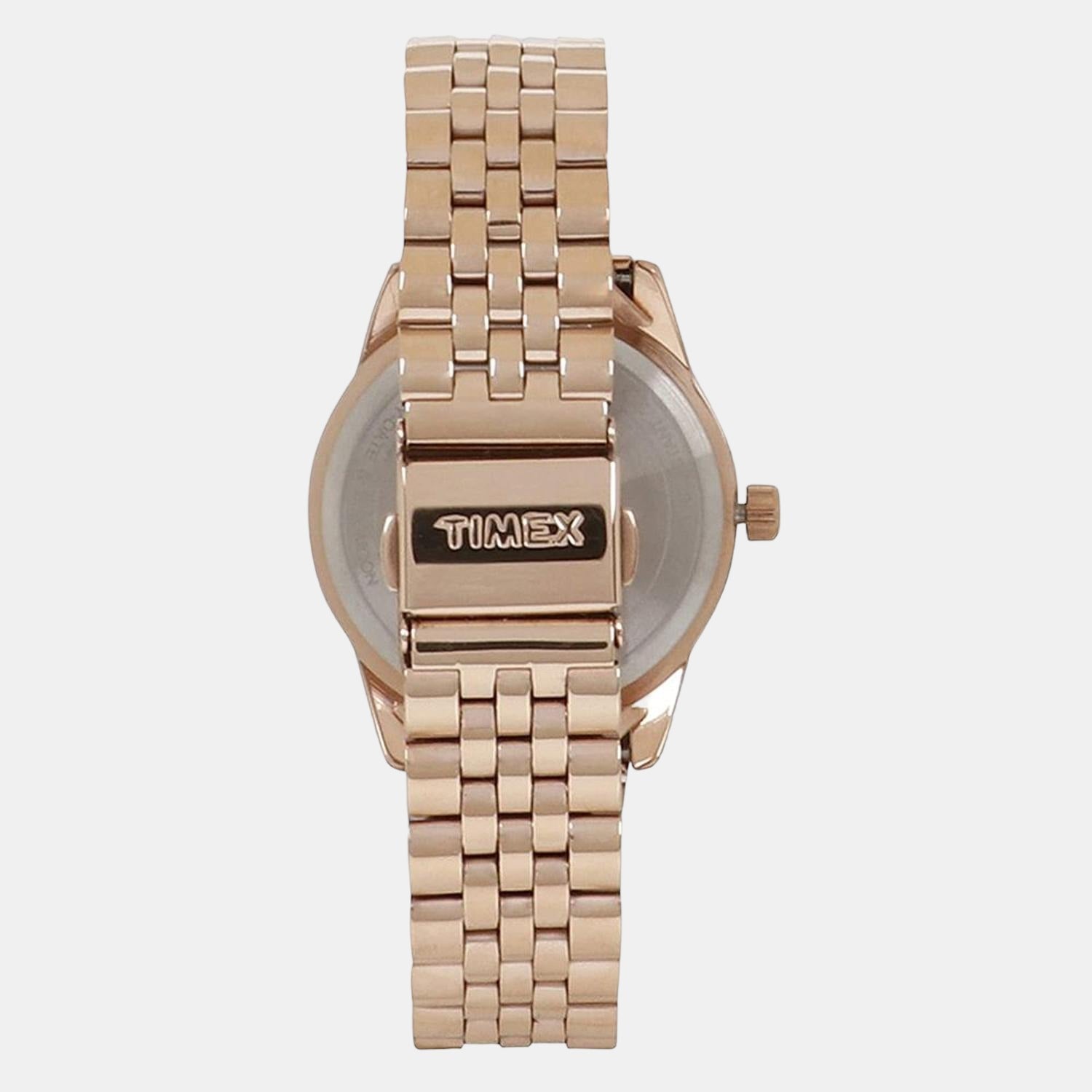 Timex Brass Round watch