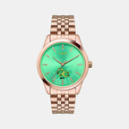 Timex Round Green Analog watch