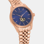 Timex Women Round Blue watch