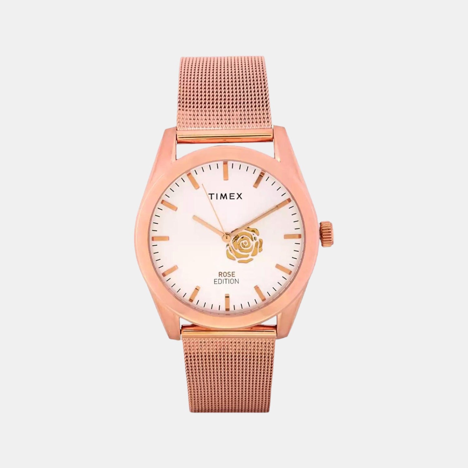 Timex Round White Analog watch