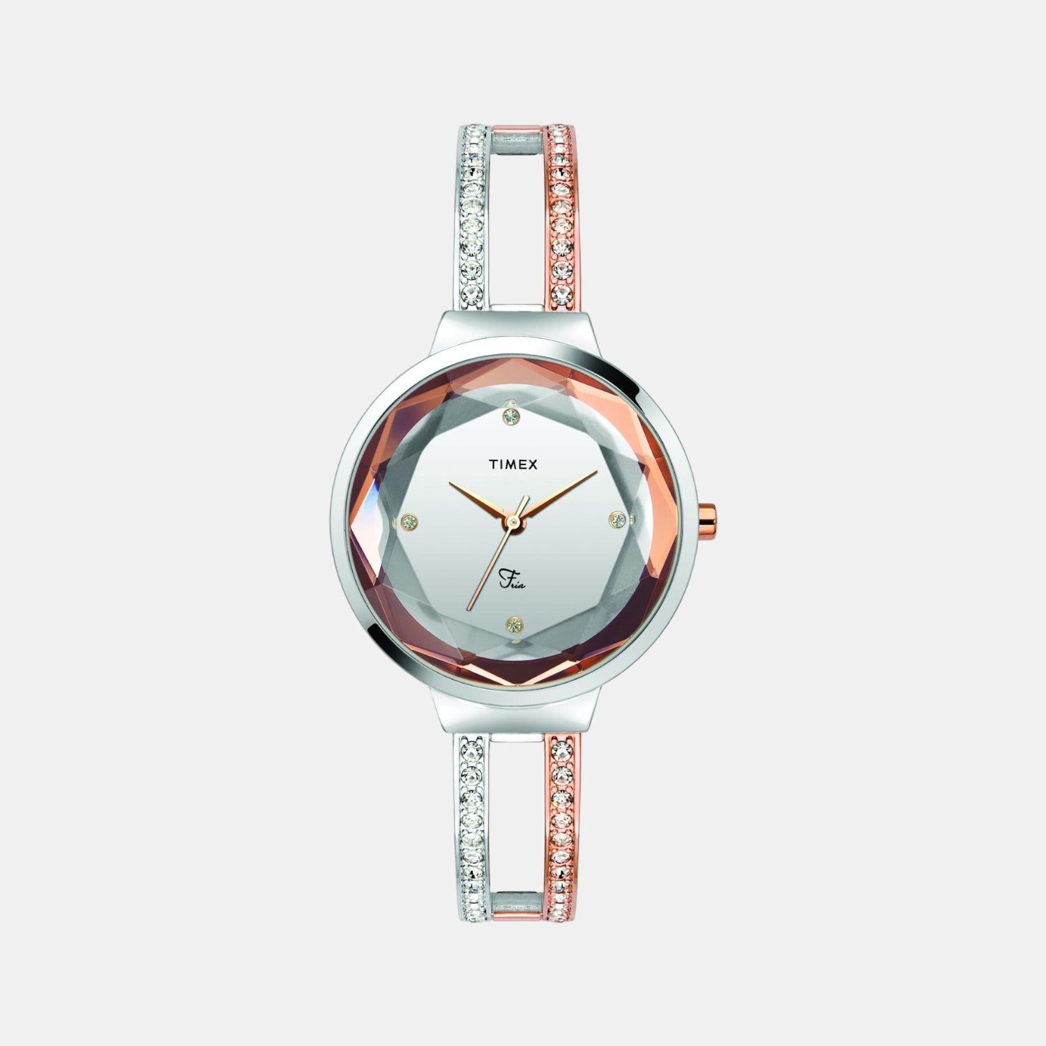 Timex Round Silver Analog watch