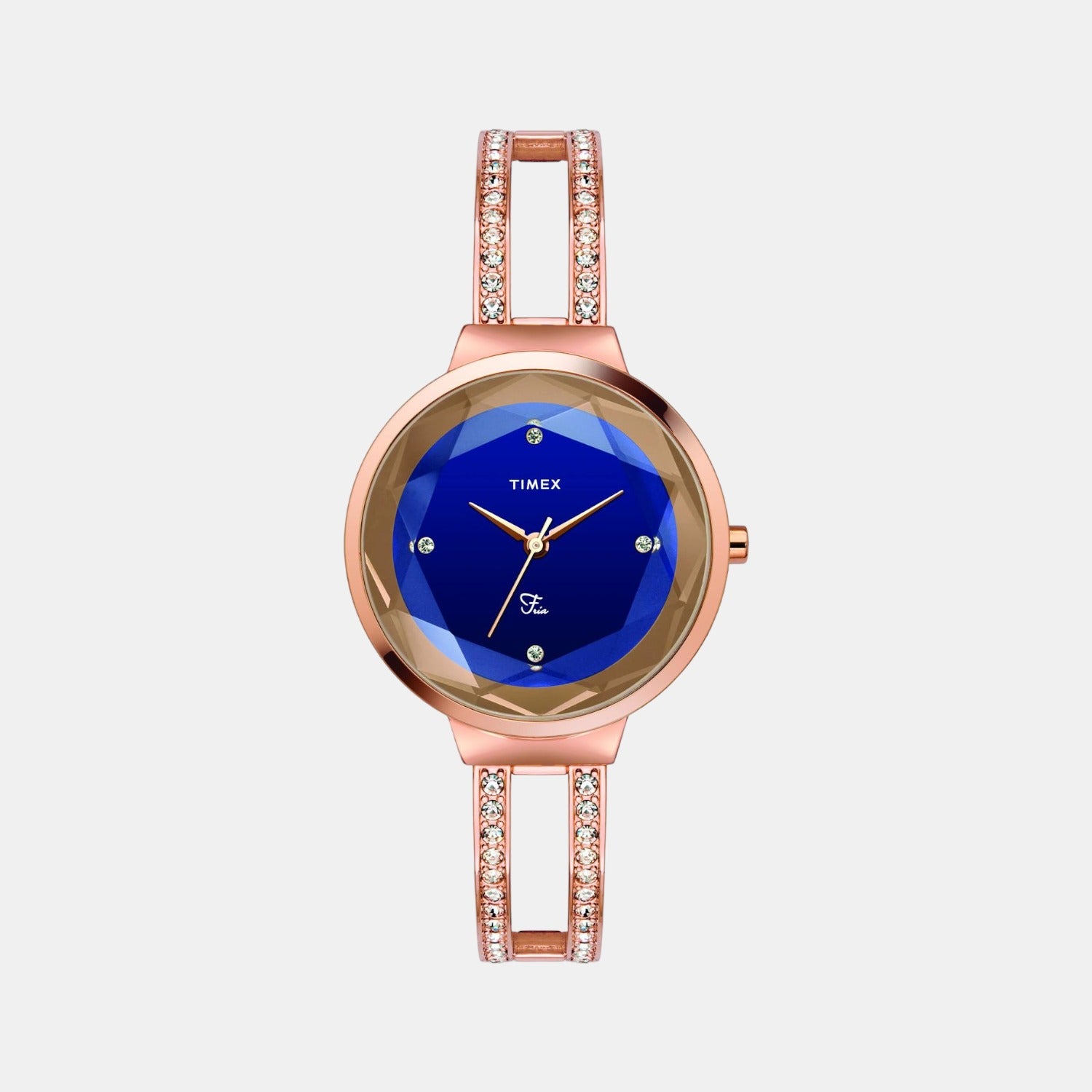 Timex Round Blue Analog watch