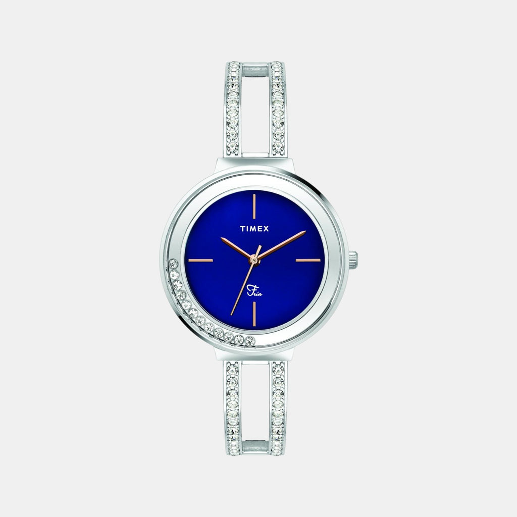 Timex Round Blue Analog watch
