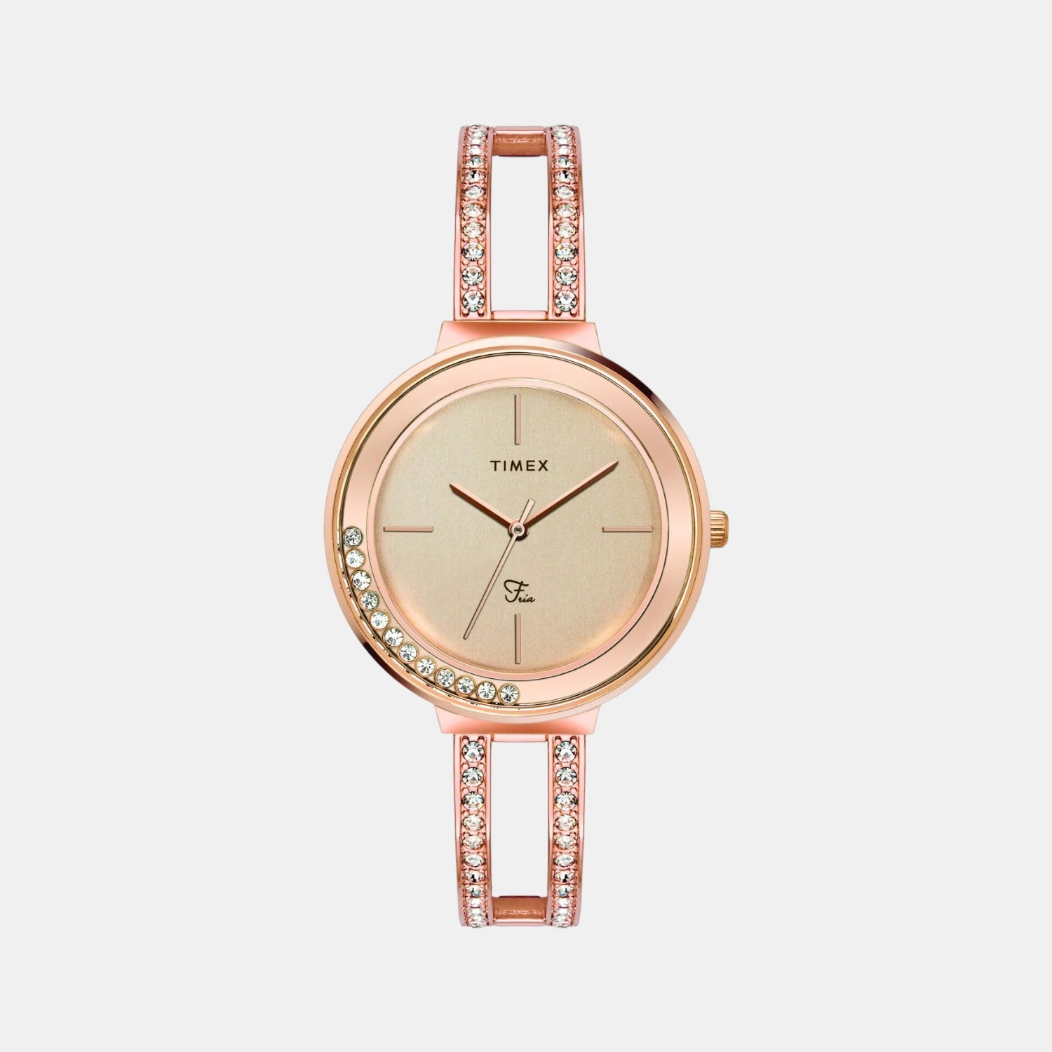 Timex Round Beige Analog watch