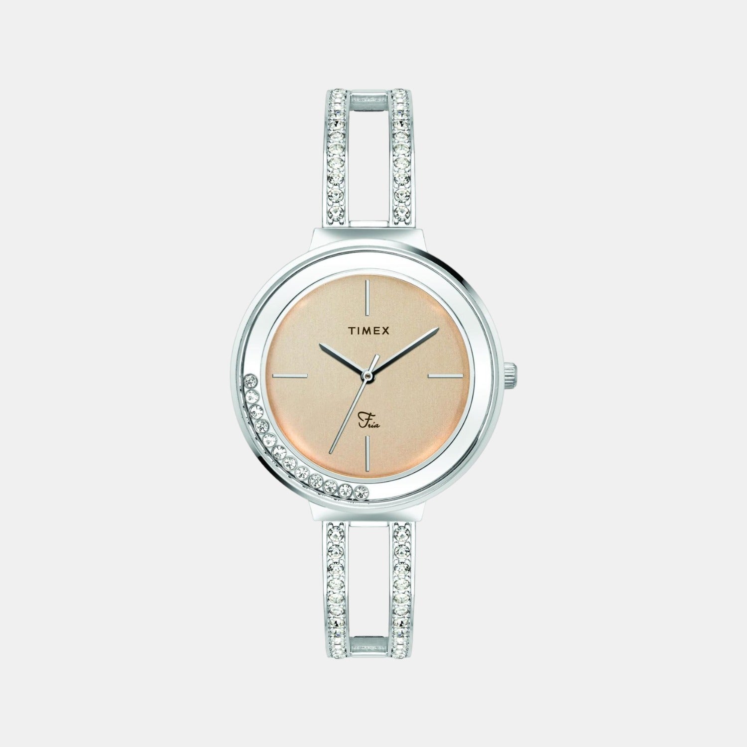 Timex Round Rose Gold Analog watch