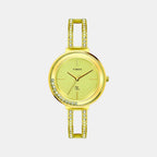 Timex Round Beige Analog watch