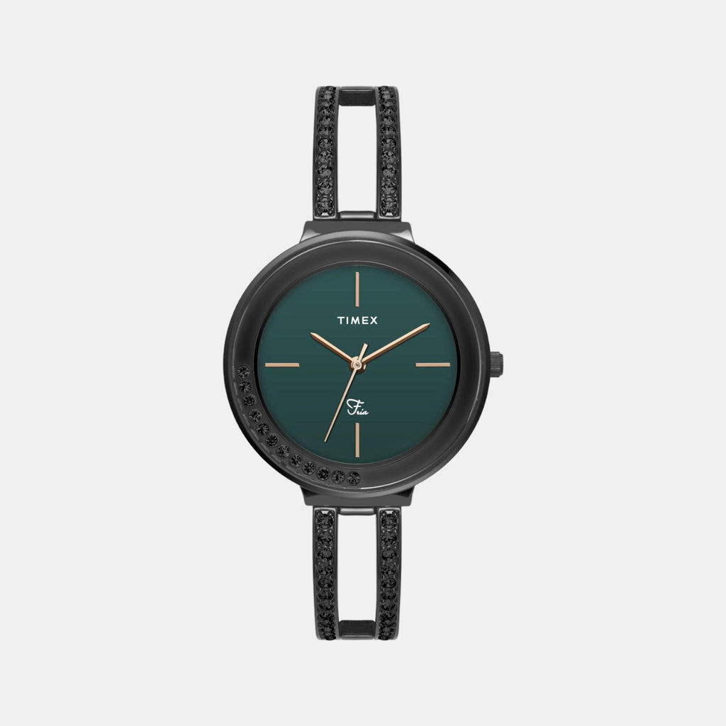 Timex Round Green Analog watch