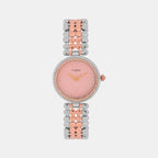 Timex Round Pink Analog watch
