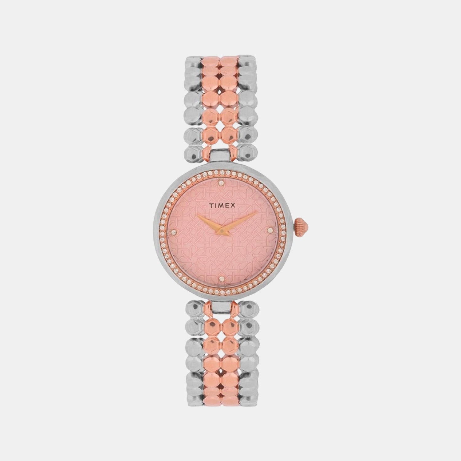 Timex Round Pink Analog watch