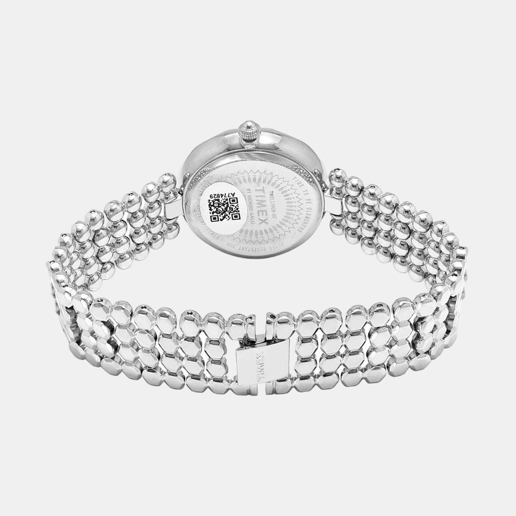 Timex Women Round Blue watch