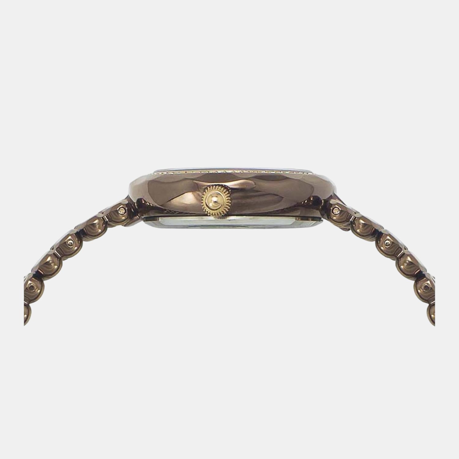 Timex Brass Round watch