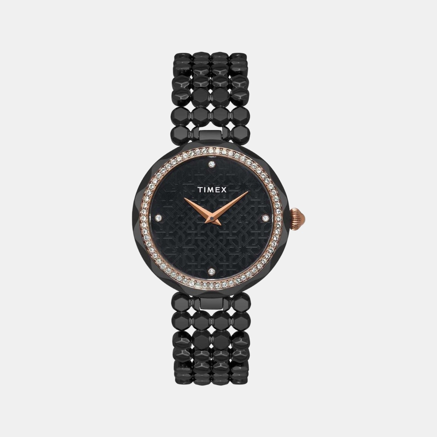 Timex Round Black Analog watch