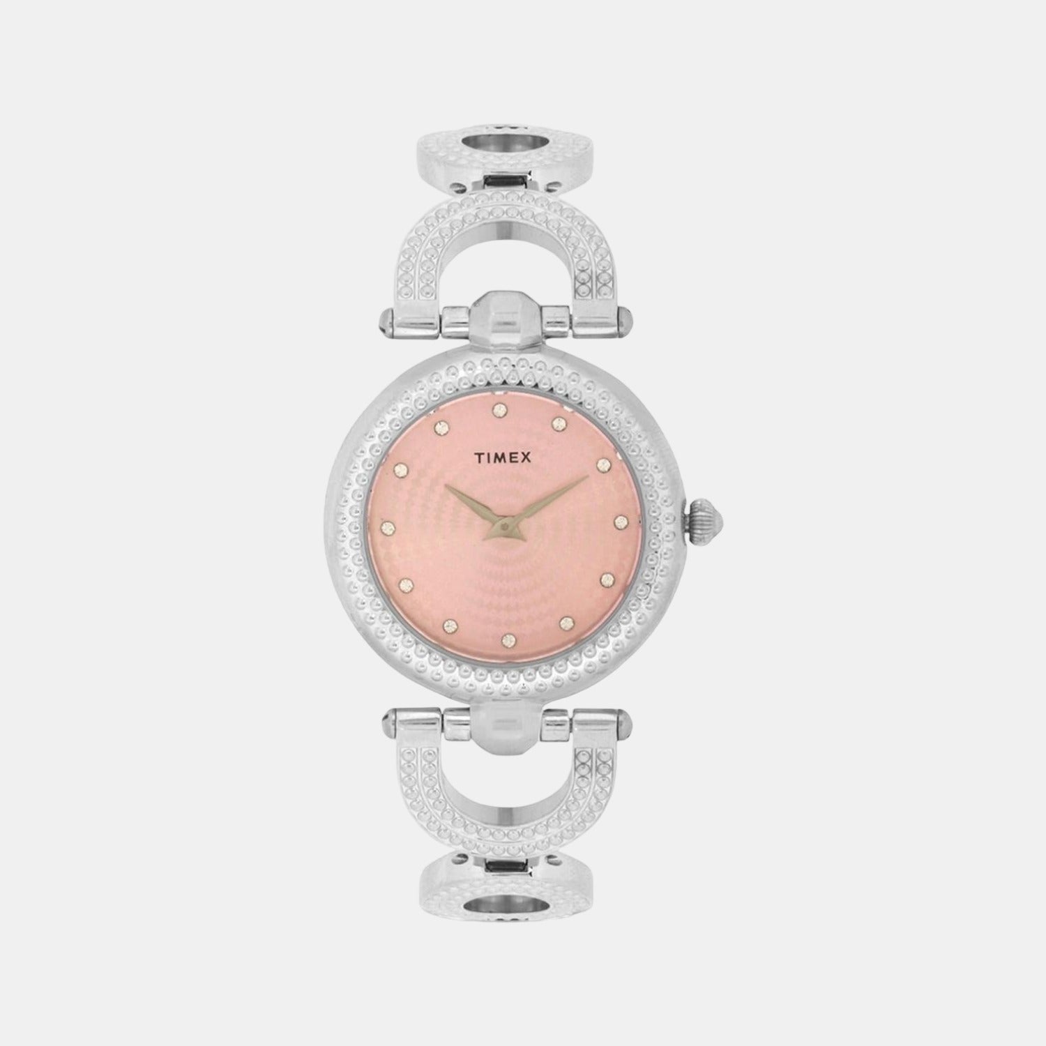 Timex Round Pink Analog watch