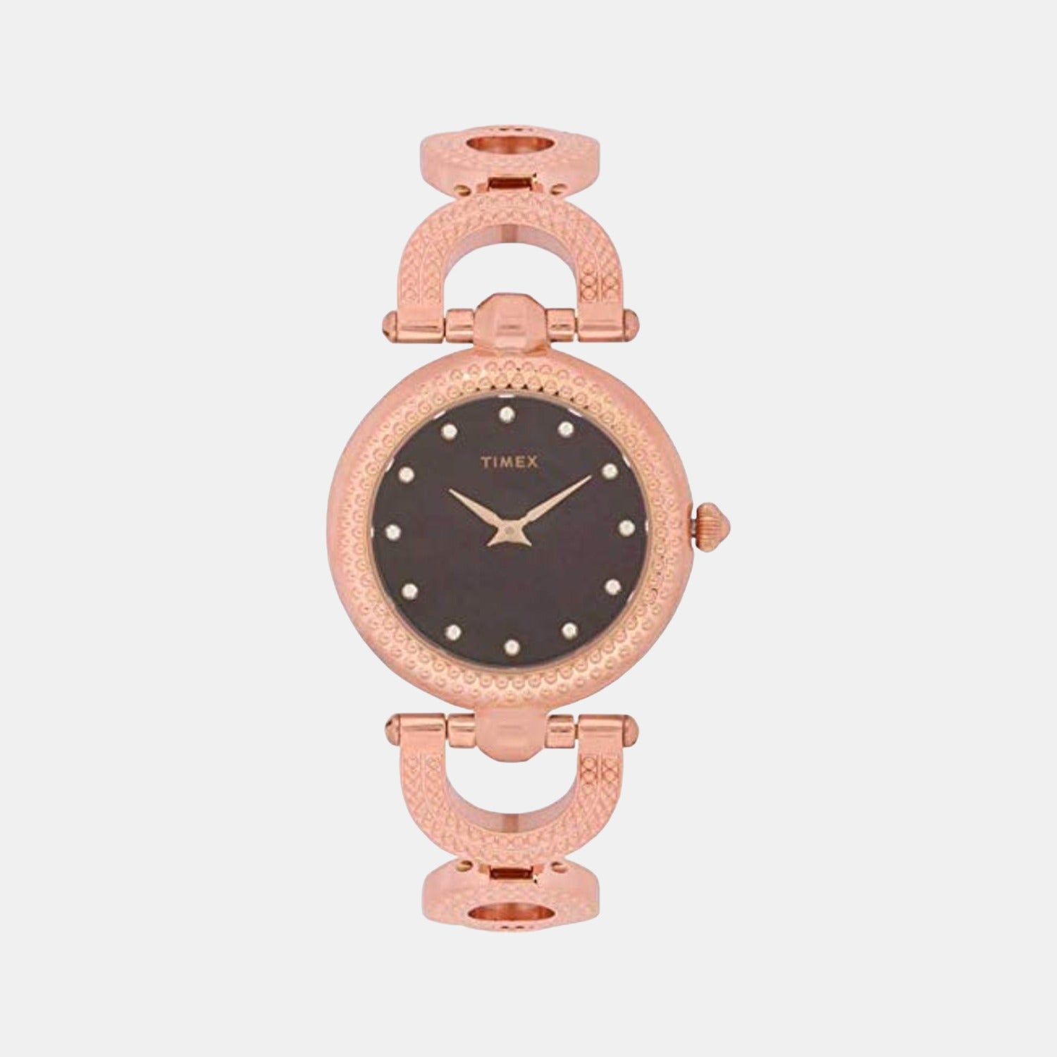 Timex Round Purple Analog watch