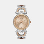 Timex Round Rose Gold Analog watch