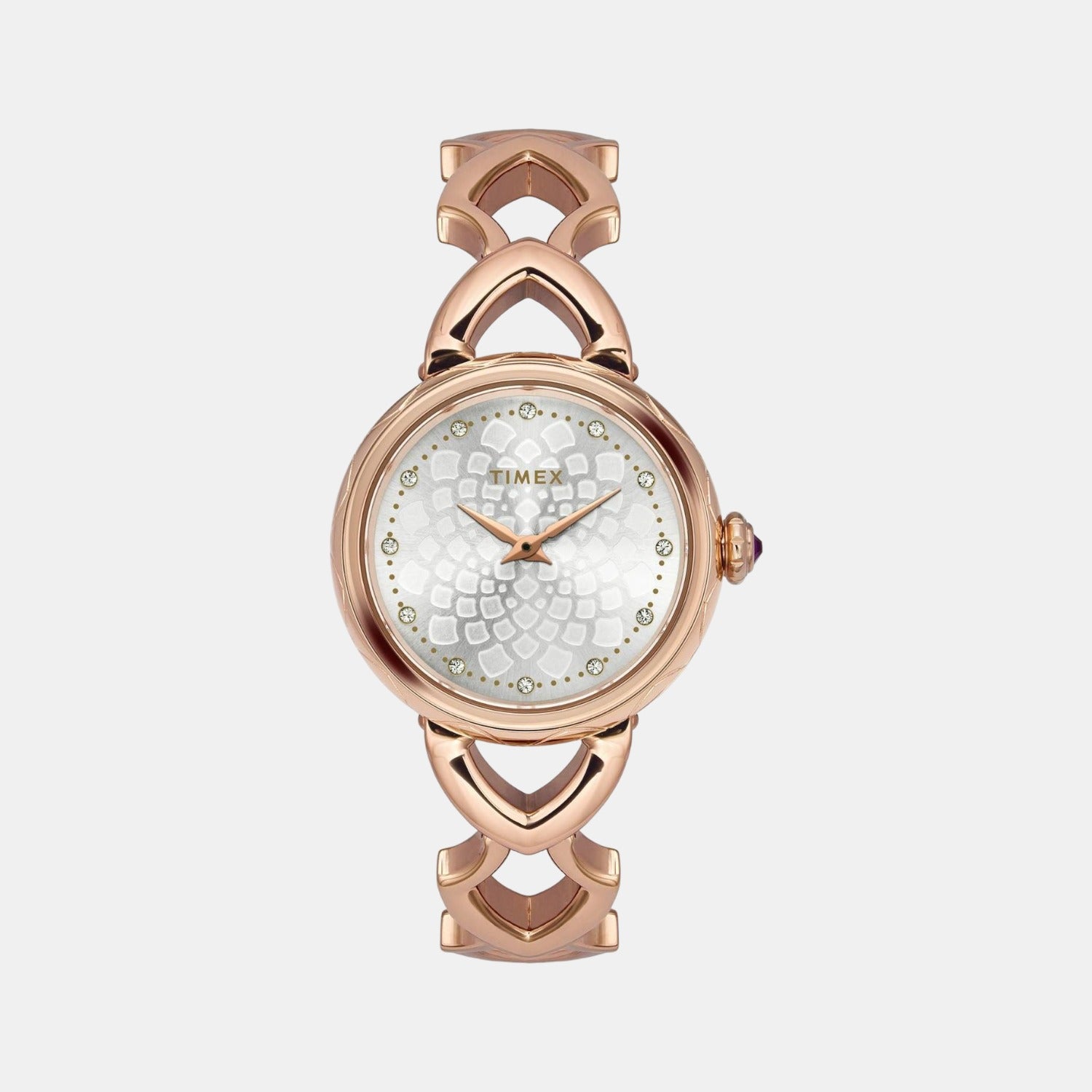 Timex Round Silver Analog watch