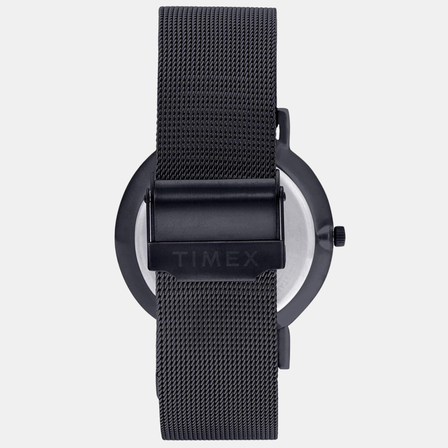 Timex Women Round Black watch