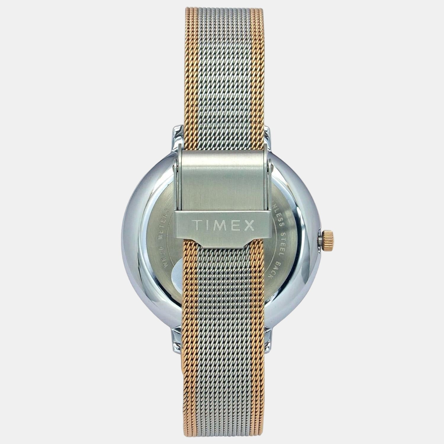 Timex Women Round Silver watch