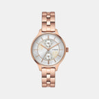 Timex Round Silver Chronograph watch