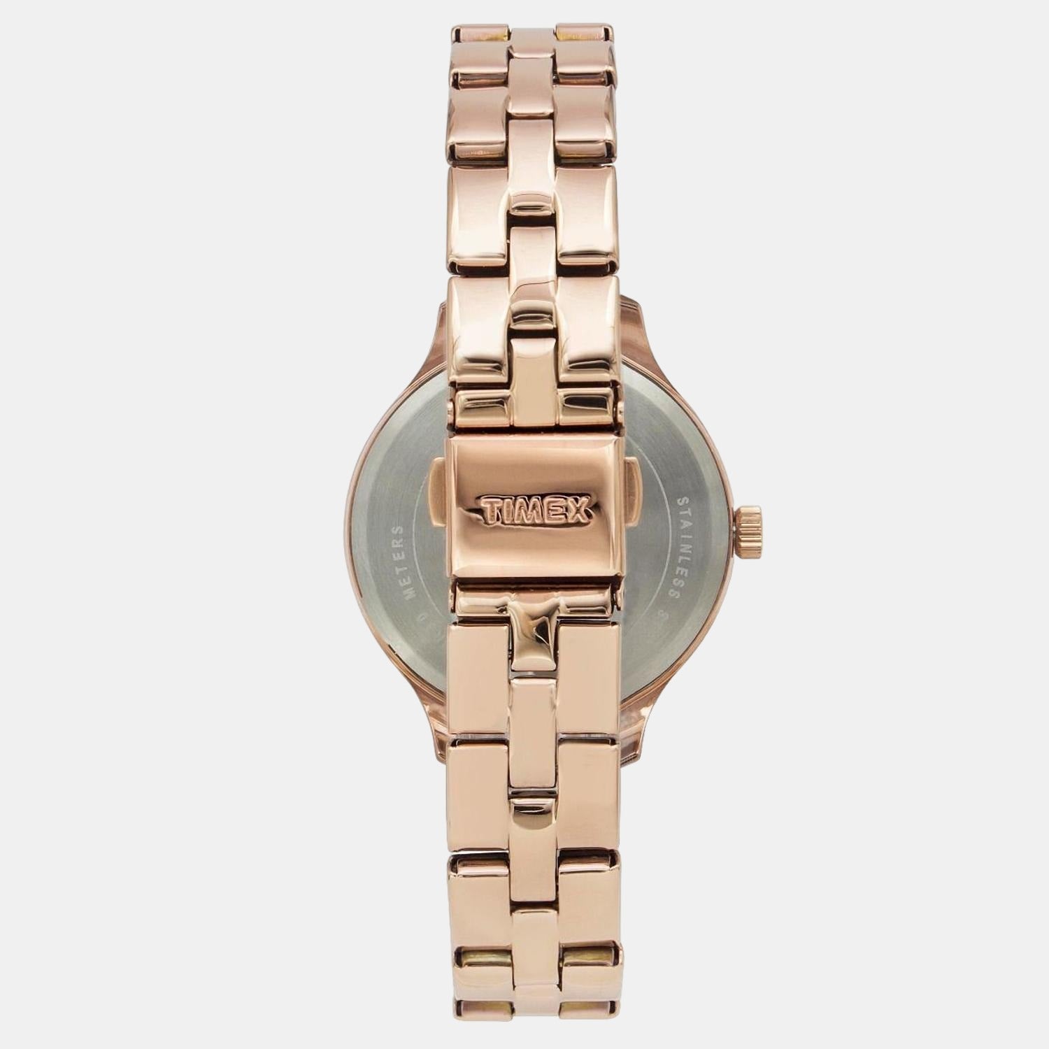 Timex Women Round Silver watch