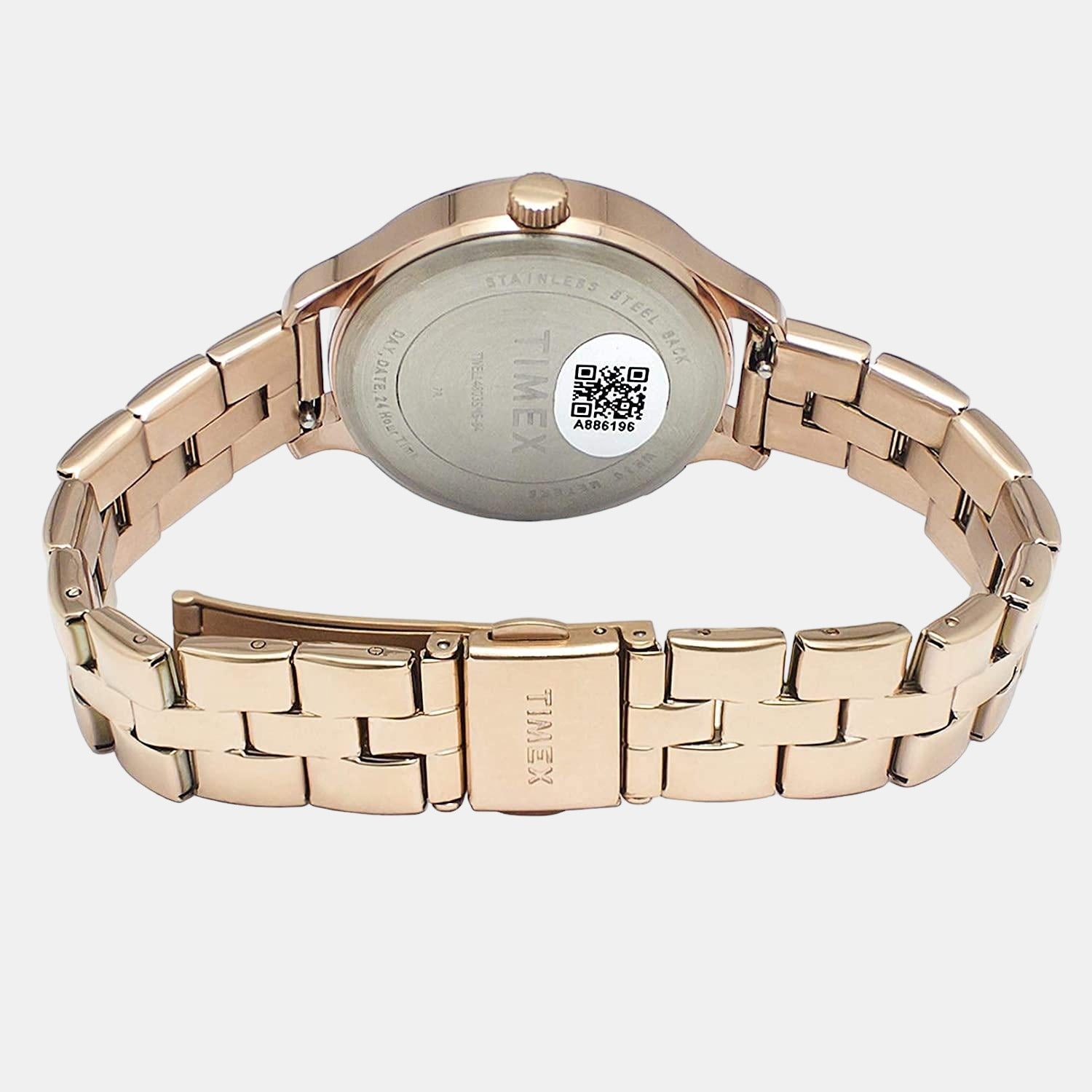 Timex golden best sale watch for ladies