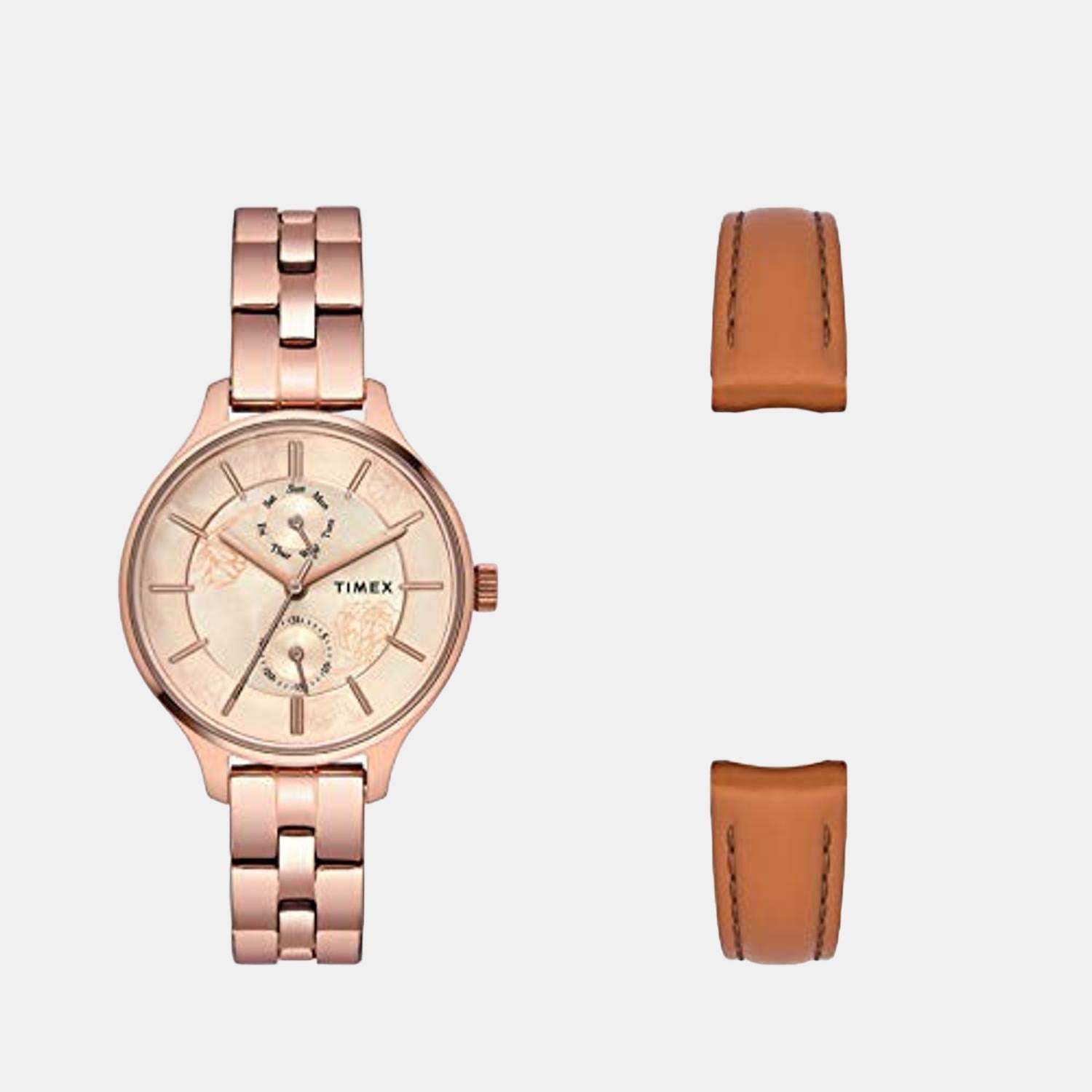 Timex Round Quartz Chronograph Women watch