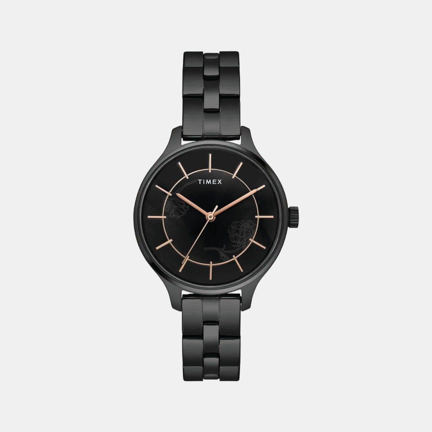 Timex Round Black Analog watch