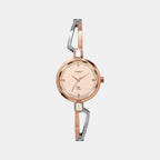 Timex Round Rose Gold Analog watch