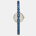Timex Women Round Blue watch