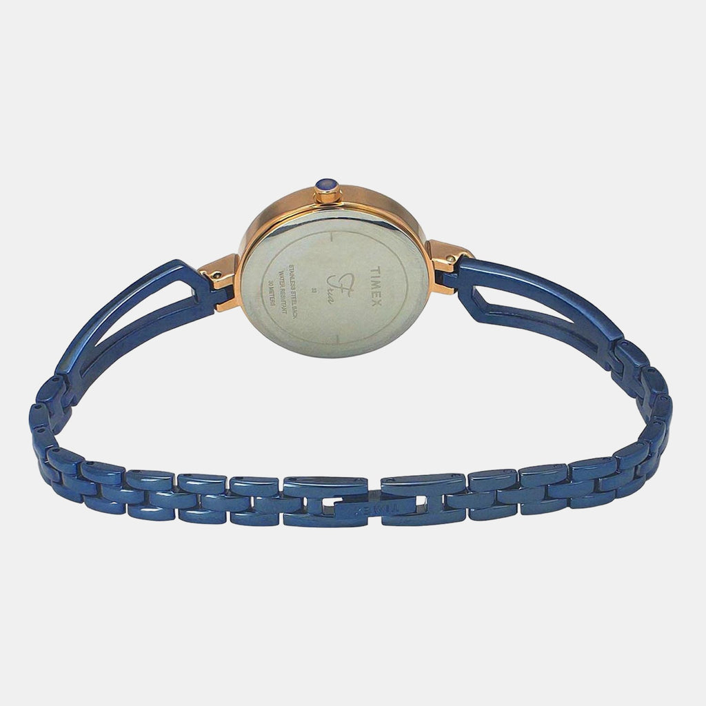Timex Stainless Steel Blue watch