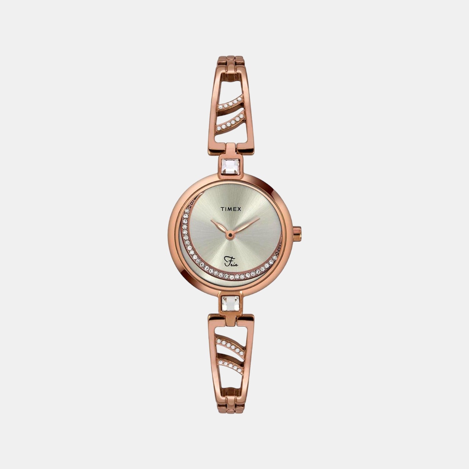 Timex Round Silver Analog watch