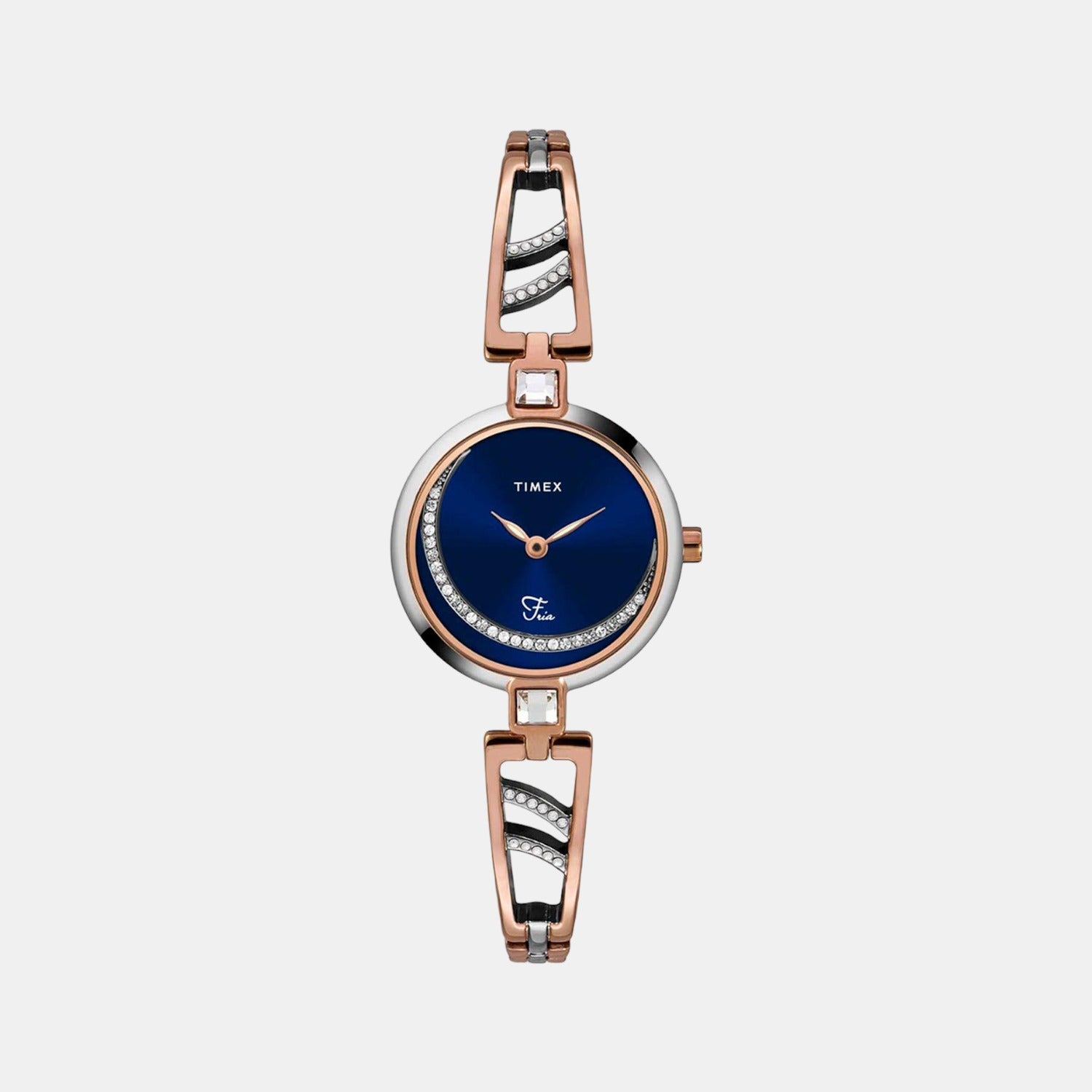 Timex Round Blue Analog watch