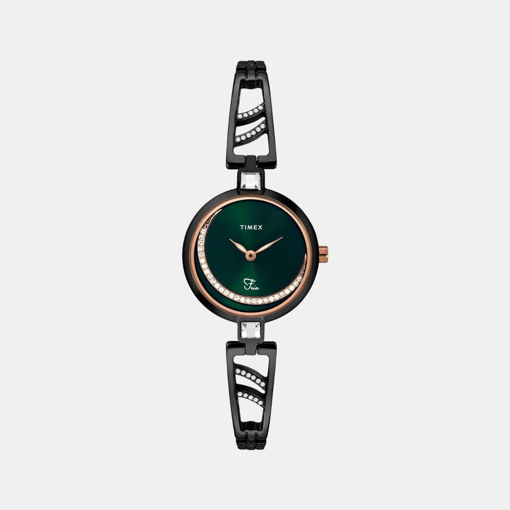 Timex Round Green Analog watch