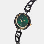 Timex Women Round Green watch