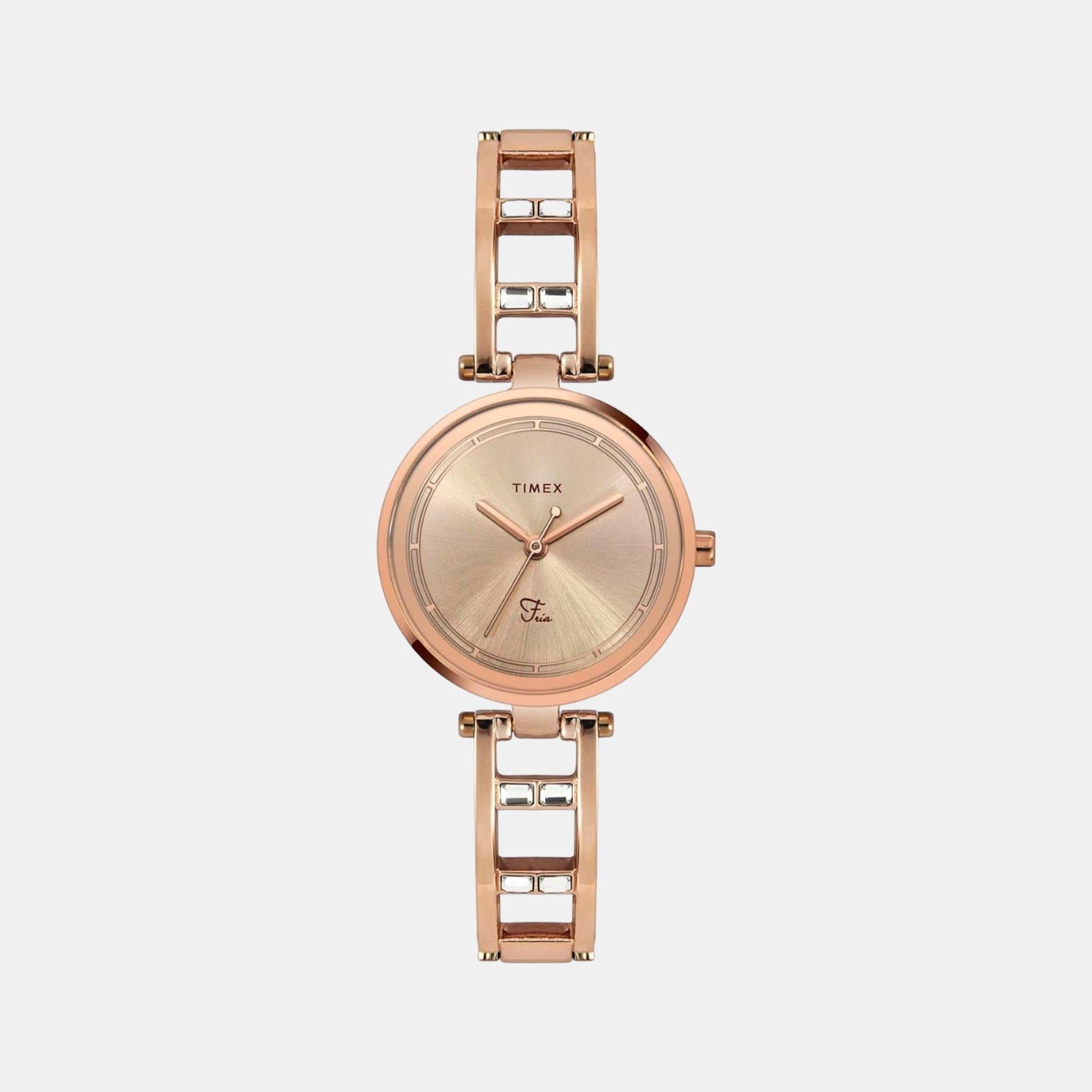 Timex Round Rose Gold Analog watch