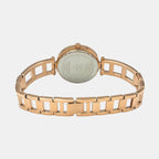 Timex Women Round Rose Gold watch