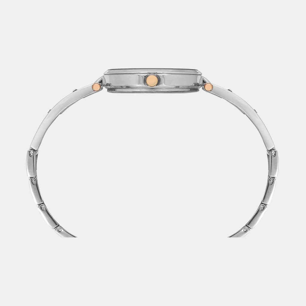 Timex Women Round Silver watch