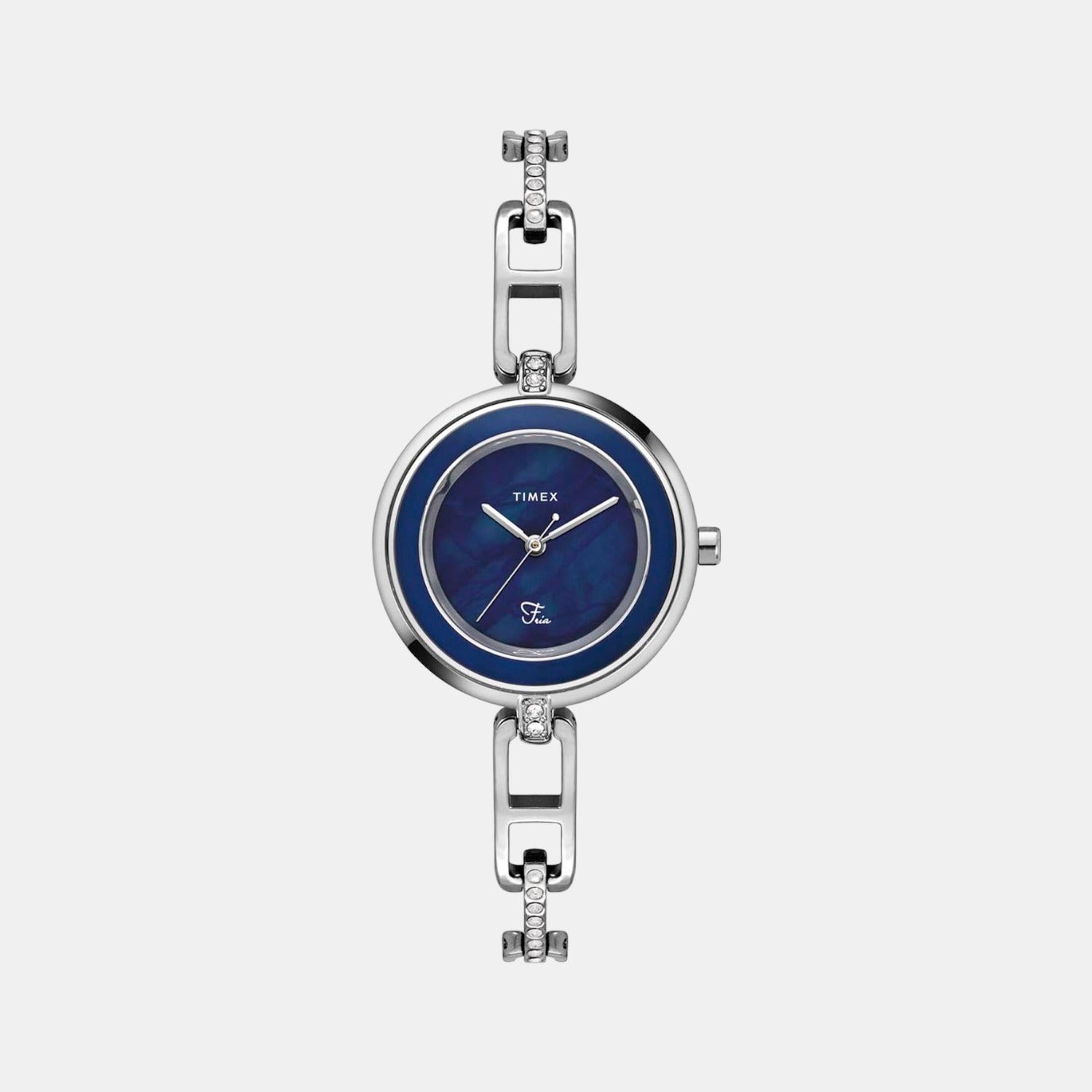 Timex Round Blue Analog watch