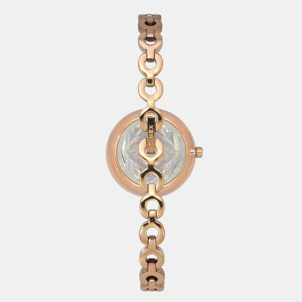 Timex Women Round White watch